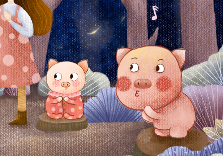 爱臭美的小猪童话故事